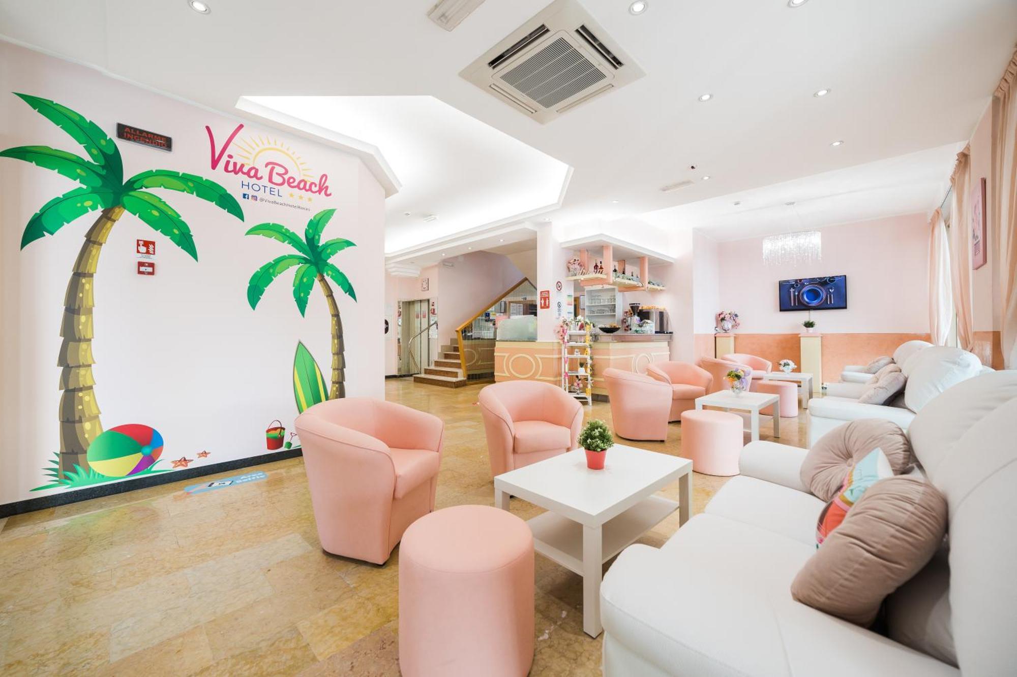 Viva Beach Hotel Rimini Eksteriør bilde